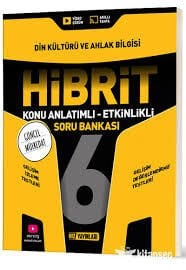 Hiz 6.Sınıf Hibrit Din Kültürü ve Ahlak Bilgisi Soru Bankasi