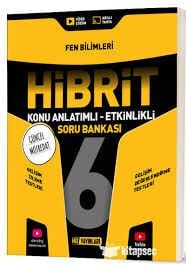 HIZ 6.SINIF HİBRİT FEN BİLİMLERİ SORU BANKASI