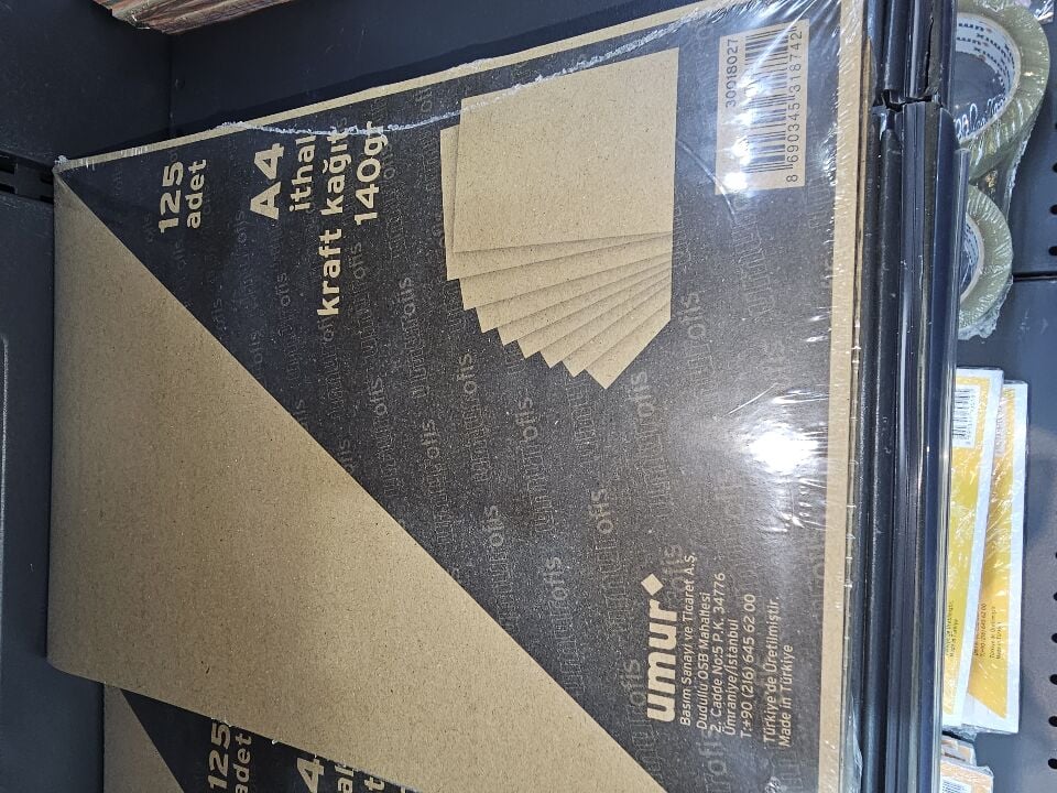 KRAFT KAĞIT A4 BOY 140GR