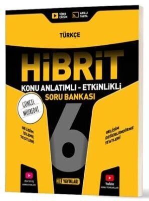 Hiz 6.Sınıf Hibrit Türkçe Soru Bankasi