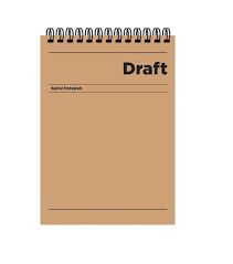 KESKİN 140551-99 A6 60 YP.ÇİZ. HAFİF KAĞIT KARTON KAPAK DRAFT BLOKNOT