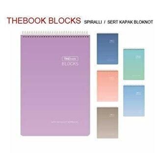 GIPTA 5525000-2181 THEBOOK BLOCKS SP.SRT KPK.BLOKNOT 17x24-100YP KARE