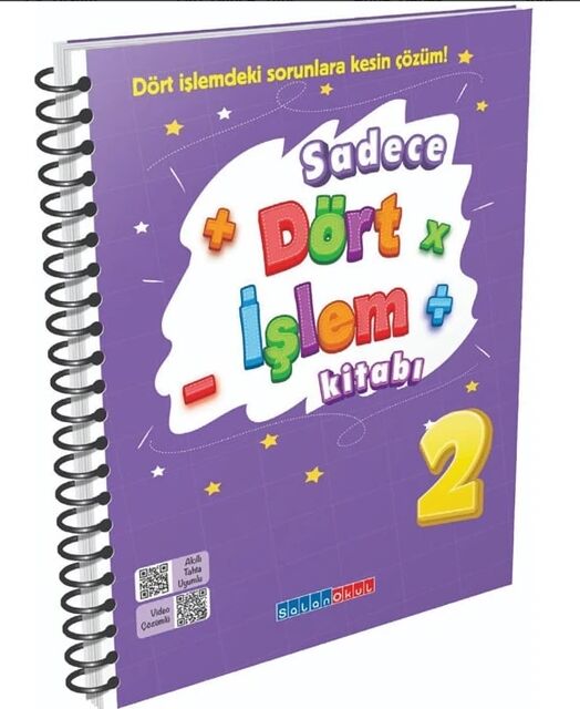 SALAN OKUL 2.SINIF DÖRT İŞLEM KİTABI