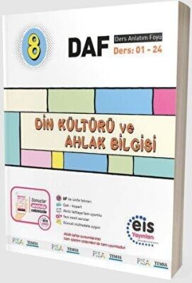 EİS 8.SINIF DİN KÜLTÜRÜ ve AHLAK BİLGİSİ DAF