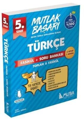 MUBA 5.SINIF TÜRKÇE MUTLAK BAŞARI FASİKÜL + SORU BANKASI