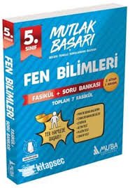 MUBA 5.SINIF FEN BİLİMLERİ MUTLAK BAŞARI FASİKÜL + SORU BANKASI