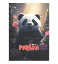 PANDA SP KARTON KAPAK DEFTER A4 80 ÇİZGİLİ