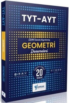 Toprak TYT-AYT Geometri Deneme Kitabi (24-25)