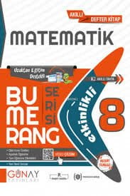 GÜNAY 8.SINIF MATEMATİK BUMERANG ETKİNLİKLİ KİTAP (24-25)