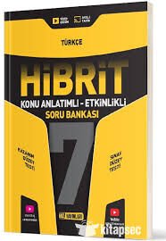 Hiz 7.Sınıf Türkçe Hibrit Soru Bankasi