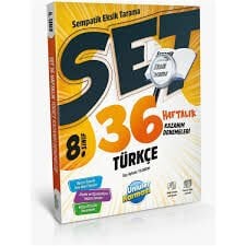 ÜNLÜLER KARMASI 6.SINIF TÜRKÇE SEMPATİK 36 HAFTALIK KAZANIM DENEMELERİ 25-26
