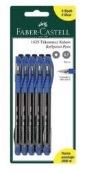 Faber Castell 2763 1425 Auto Tükenmez Kalem, Mavi 10Lu