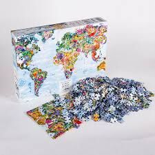 GÜRBÜZ 12102 MİTOLOJİK HARİTA FANTASTİK PUZZLE 1000 PARÇA