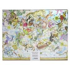 GÜRBÜZ 12104 ZODIAC DÜNYA PUZZLE 1000 PARÇA