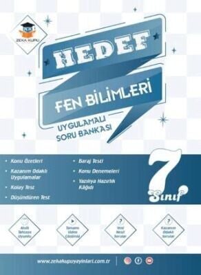 ZEKA KÜPÜ 7.SINIF FEN BİLİMLERİ HEDEF UYGULAMALI SORU BANKASI