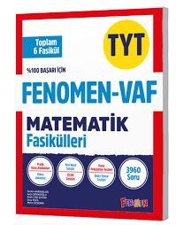 FENOMEN TYT MATEMATİK VAF FASİKÜL SETİ (6 FASİKÜL)