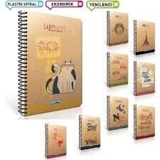 FAIRY NOTES SP SERT KAPAK DEFTER 17x24 80 YP ÇİZGİLİ
