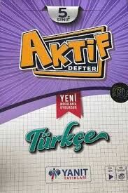 YANIT 5.SINIF TÜRKÇE AKTİF DEFTER