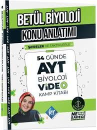 Kr Akademi AYT Biyoloji Betül Hoca Konu Anlatimli 54 Günde Video Kamp Kitabi
