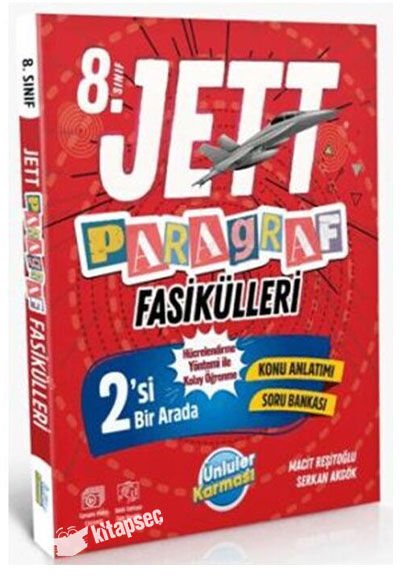 ÜNLÜLER KARMASI 8.SINIF PARAGRAF JETT FASİKÜLLERİ 25-26