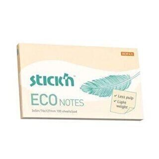 GIPTA STICKN 76x127 ECO NOTES PASTEL SARI 100 YP