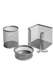 GLOBOX METAL OFİS SETİ 3LÜ GRİ