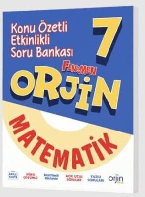 ORJİN 7.SINIF MATEMATİK DEFTERİ