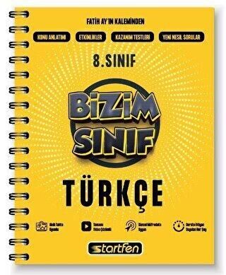 STARTFEN 8.SINIF TÜRKÇE BİZİM SINIF DEFTERİ
