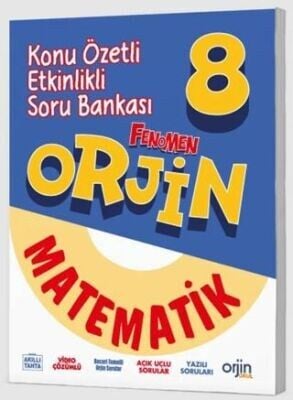 ORJİN 8.SINIF MATEMATİK DEFTERİ