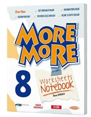 MORE&MORE 8.SINIF WORKSHEET NOTEBOOK