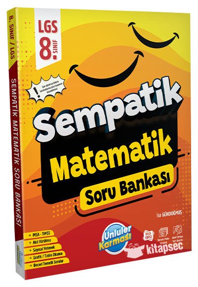 ÜNLÜLER KARMASI 8.SINIF MATEMATİK SEMPATİK SORU BANKASI