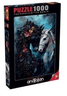 ANATOLİAN SİYAH BEYAZ 1000 PARÇA PUZZLE-1199