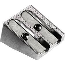 MİKRO MK-7250 ÇİFTLİ METAL KALEMTRAŞ RANDOM
