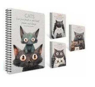 CATS SP. PRESSBOARD KAP. DEFTER A6 80 ÇİZ.