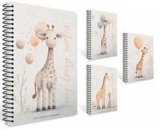 LONG BOOK SP. PRESSBOARD KAP. DEFTER A6 80 ÇİZ.