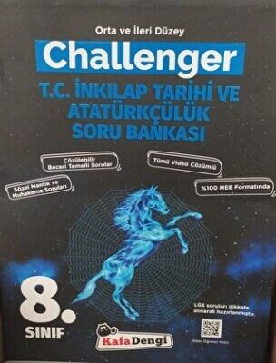 KAFADENGİ 8.SINIF TC İNKILAP TARİHİ ve ATATÜRKÇÜLÜK CHALLENGER SORU BANKASI