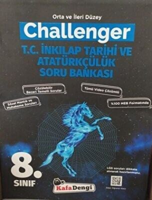 KAFADENGİ 8.SINIF TC İNKILAP TARİHİ ve ATATÜRKÇÜLÜK CHALLENGER SORU BANKASI