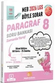 SİNAN KUZUCU 8.SINIF PARAGRAF MEB BÖYLE SORAR SORU BANKASI 25-26
