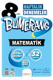 Günay 8.Sınıf Matematik Bumerang Haftalik Denemeler 25-26