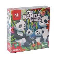 KS GAMES 32706 THE PANDA FAMILY PRE-SCHOOL PUZZLE