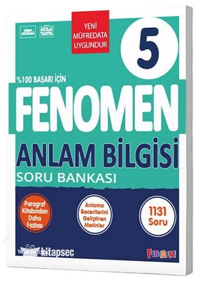 FENOMEN 5.SINIF ANLAM BİLGİSİ SORU BANKASI (25-26)