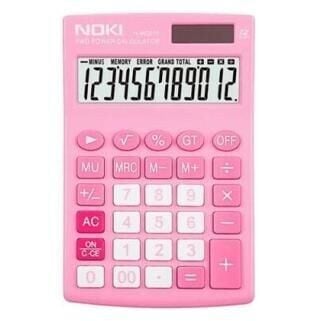 NOKİ H-MC010 HESAP MAKİNESİ PEMBE