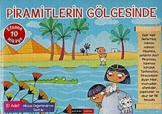 Gendaş Yeni Baski-Piramitlerin Gölgesinde 10 Kitap (Testli) - Kutulu 2.3.sınıf
