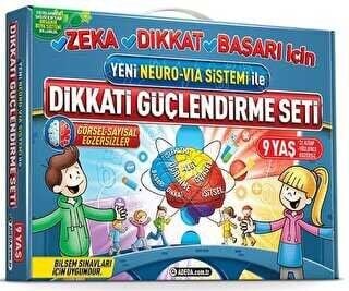 ADEDA DİKKAT GÜÇLENDİRNE SETİ 9 YAŞ