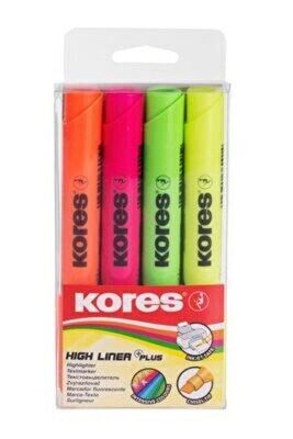KORES FOSFORLU KALEM SETİ 4'LÜ