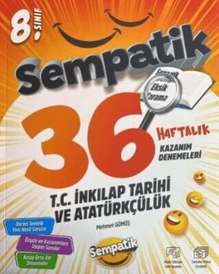 Ünlüler Karmasi 8.Sınıf T.c İnkilap Tarihi ve Atatürkçülük 36 Haftalik Kazanim Denemeleri