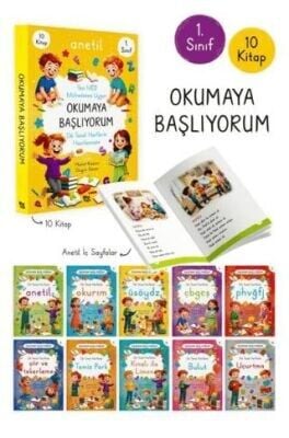 Bilgi Park 1.Sınıf Okumaya Başliyorum-10 Kitap