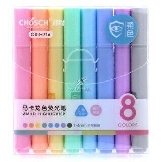 MAXX CHOSCH CS-H716 8'Lİ NEON FOSFORLU KALEM