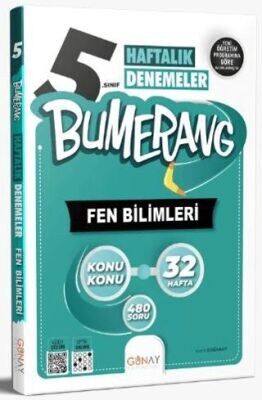 GÜNAY 5.SINIF FEN BİLİMLERİ HAFTALIK 32 DENEME