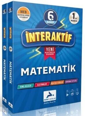 PARAF 6.SINIF MATEMATİK İNTERAKTİF ETKİN ÇALIŞMA KİTABI 25-26